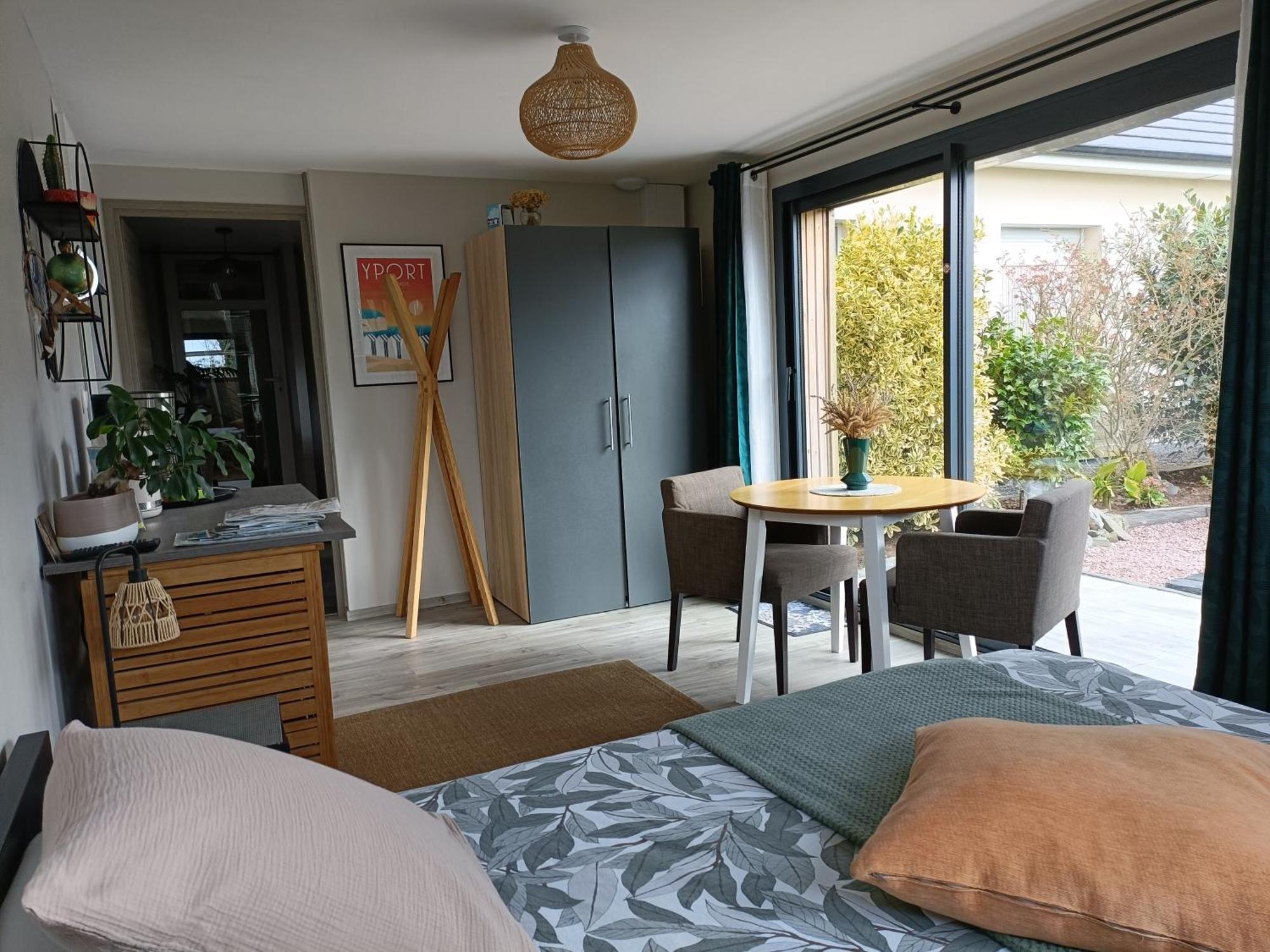 Le Cottage De L'Albatre Gite 2 Pers Jardin Parking A Vattetot Sur Mer Kültér fotó